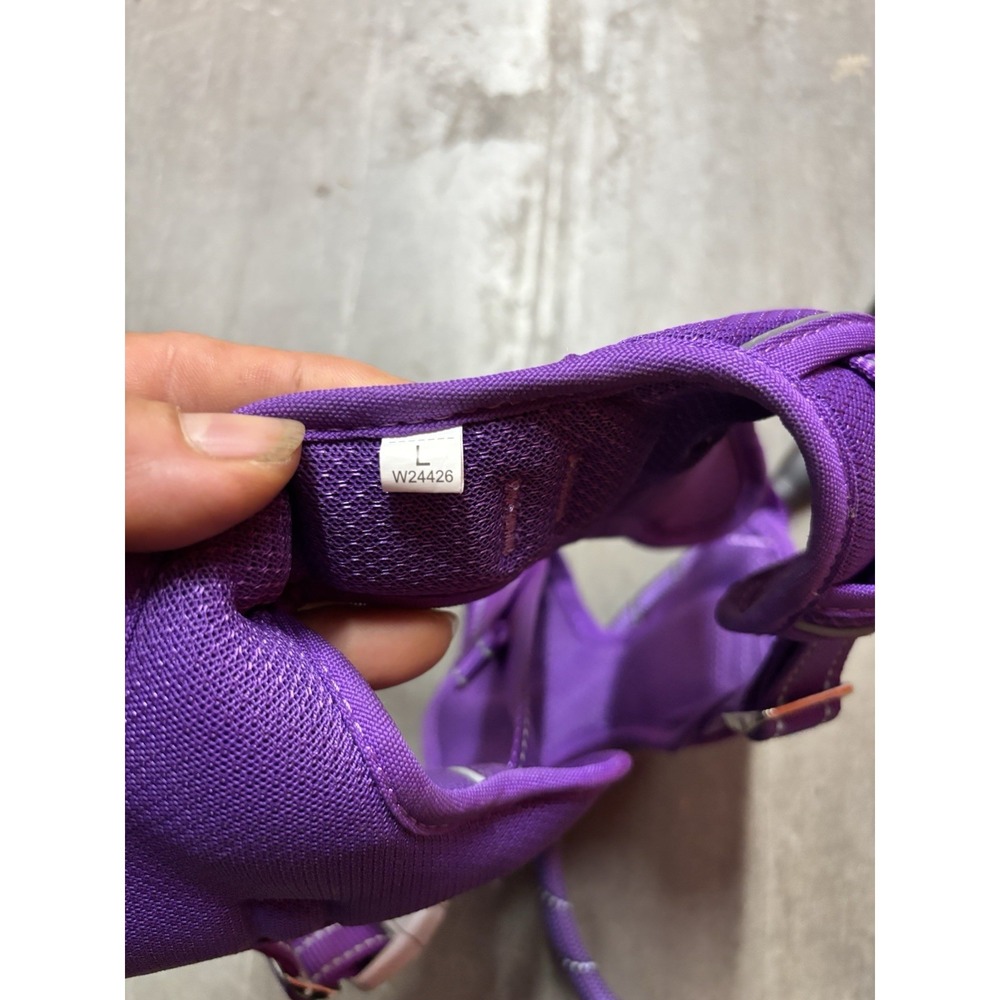 Barkbay Large Purple Dog Harness and Reflective Rope Leash Combo - Picture 6 of 7